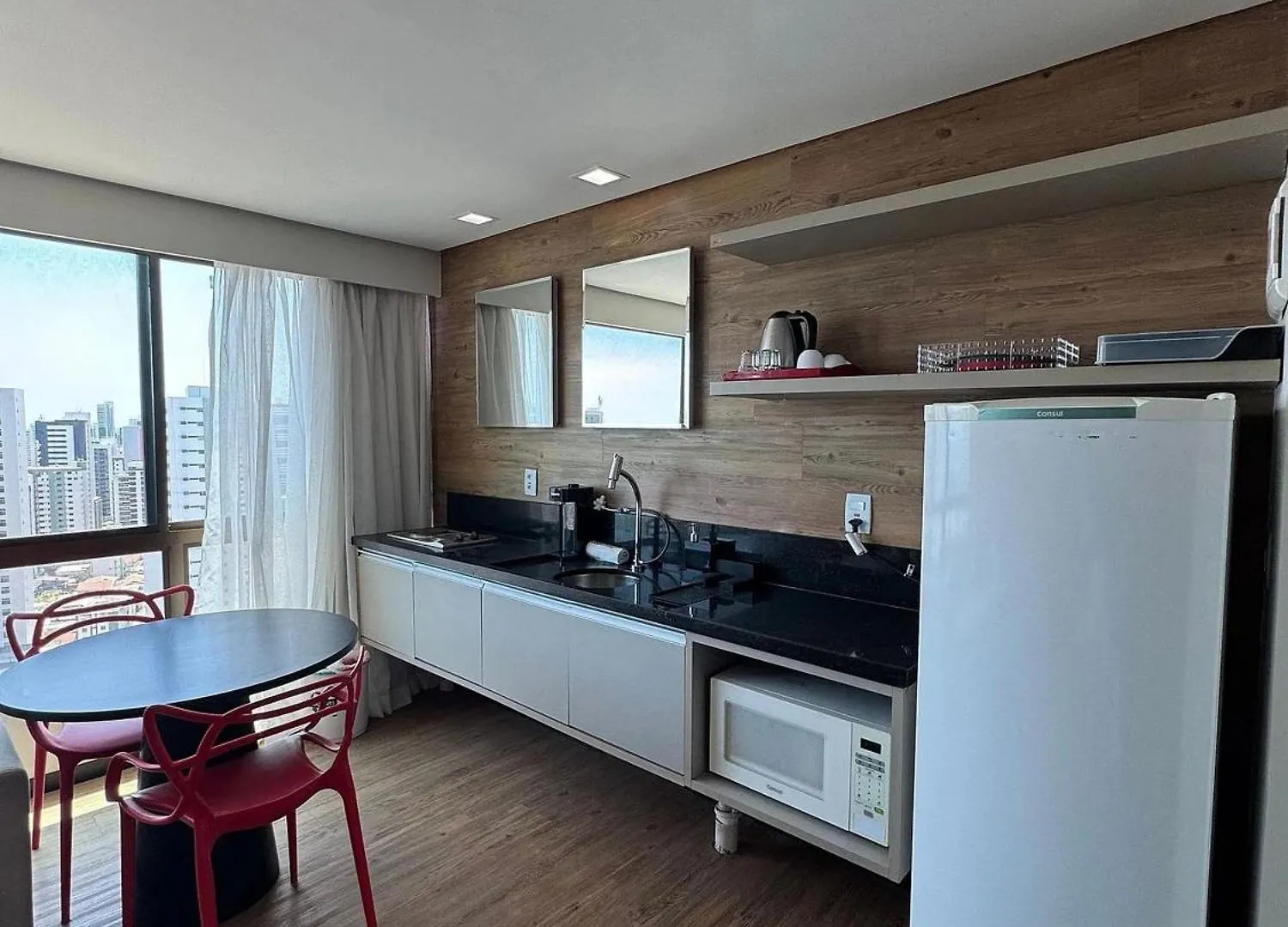 Flats 350M Da Praia De Boa Viagem Com Cafe Da Manha Recife Appartamento